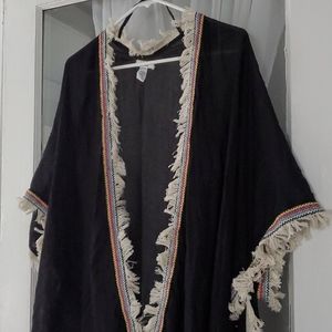 Mudd Fringe Cardigan